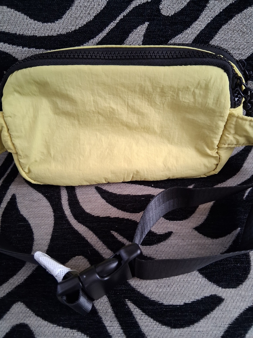 Yellow Crossbody Belt Bag - Lightweight Women’s Bag
